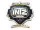 Sticker | INTZ E-SPORTS CLUB (Gold) | Berlin 2019