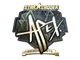 Sticker | apEX (Gold) | Berlin 2019