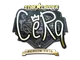 Sticker | CeRq (Gold) | Berlin 2019