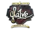 Sticker | gla1ve (Gold) | Berlin 2019