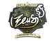 Sticker | Zeus (Gold) | Berlin 2019