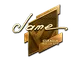 Sticker | Jame (Gold) | Boston 2018
