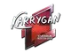 Sticker | karrigan (Foil) | Boston 2018