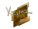 Sticker | KRIMZ (Gold) | Boston 2018