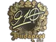 Sticker | 910 (Gold) | Budapest 2025