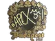 Sticker | apEX (Gold) | Budapest 2025