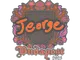Sticker | jeorge | Budapest 2025