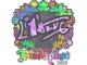 Sticker | L1haNg (Holo) | Budapest 2025