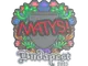 Sticker | MATYS (Embroidered) | Budapest 2025