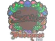 Sticker | Sonic (Embroidered) | Budapest 2025
