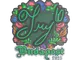 Sticker | TRY (Embroidered) | Budapest 2025