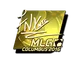 Sticker | fnx (Gold) | MLG Columbus 2016