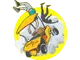 Sticker | Golf Cart