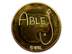Sticker | ableJ (Gold) | Katowice 2019