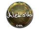 Sticker | Aleksib (Foil) | Katowice 2019