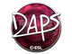 Sticker | daps (Foil) | Katowice 2019