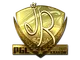 Sticker | jR (Gold) | Krakow 2017