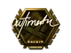 Sticker | autimatic (Gold) | London 2018