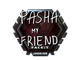 Sticker | pashaBiceps (Foil) | London 2018