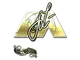 Sticker | jL (Gold) | Paris 2023