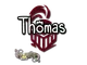 Sticker | Thomas (Glitter) | Paris 2023