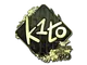 Sticker | k1to (Gold) | Rio 2022