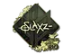 Sticker | slaxz- (Gold) | Rio 2022