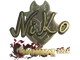 Sticker | NiKo (Gold) | Shanghai 2024