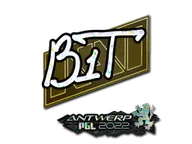 Sticker | b1t (Glitter) | Antwerp 2022