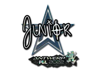 Sticker | junior (Glitter) | Antwerp 2022