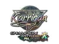 Sticker | karrigan (Holo, Champion) | Antwerp 2022