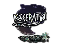 Sticker | KSCERATO (Glitter) | Antwerp 2022
