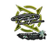 Sticker | Plopski (Glitter) | Antwerp 2022