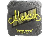Sticker | Aleksib (Foil) | Austin 2025