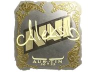 Sticker | Aleksib (Gold) | Austin 2025