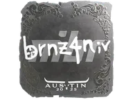 Sticker | brnz4n (Foil) | Austin 2025