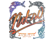 Sticker | nitr0 (Holo) | Austin 2025