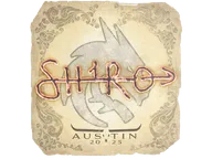 Sticker | sh1ro | Austin 2025