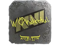 Sticker | w0nderful (Foil) | Austin 2025