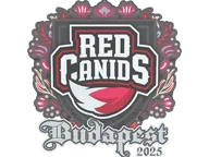 Sticker | RED Canids | Budapest 2025