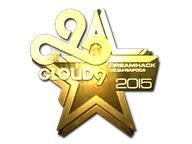 Sticker | Cloud9 (Gold) | Cluj-Napoca 2015