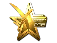 Sticker | Vexed Gaming (Gold) | Cluj-Napoca 2015