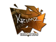 Sticker | KRIMZ (Foil) | Cologne 2016