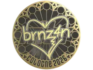 Sticker | brnz4n (Gold) | Cologne 2026