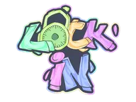 Sticker | Lock In