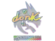 Sticker | donk (Holo) | Copenhagen 2024