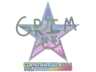 Sticker | Grim (Holo) | Copenhagen 2024