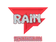 Sticker | rain | Copenhagen 2024