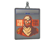 Sticker Slab | Too Old for This