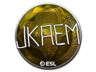 Sticker | jkaem (Foil) | Katowice 2019